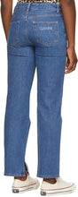 GANNI Blue Basic Denim Jeans