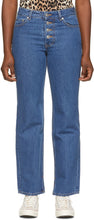GANNI Blue Basic Denim Jeans