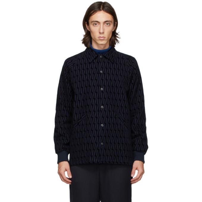 Blue Blue Japan Indigo Thunder Coach Jacket