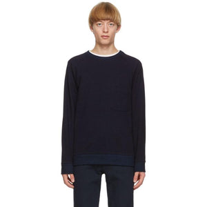 Blue Blue Japan Indigo Yarn-Dyed Sweatshirt