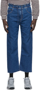 Opening Ceremony Blue Boyfriend Jeans - Cérémonie d'ouverture Blue Boyfriend Jeans - 열기 의식 블루 남자 친구 청바지