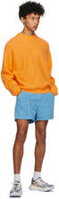 ERL Blue Corduroy Shorts