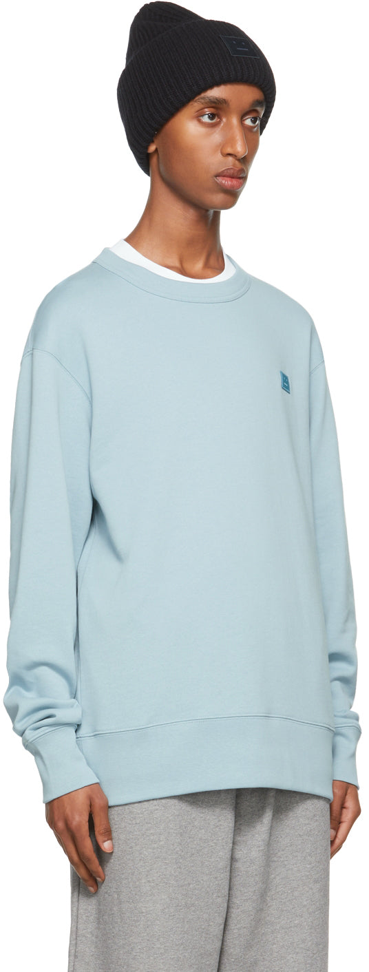 Acne shops studios sweatshirt blue