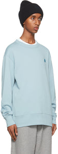 Acne Studios Blue Crewneck Sweatshirt