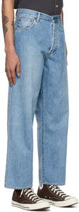 Kuro Blue Crossed Denim Jeans