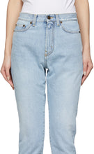 Saint Laurent Blue Denim Carrot Jeans