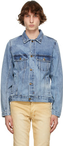 Ksubi Blue Denim Classic Jacket - Ksubi Blue Denim Classic Veste - Ksubi 블루 데님 클래식 재킷