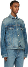 Balenciaga Blue Denim Large Fit Jacket
