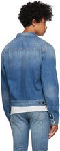 Tiger of Sweden Jeans Blue Denim Ry Zip Jacket