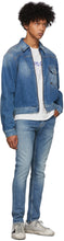 Tiger of Sweden Jeans Blue Denim Ry Zip Jacket