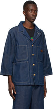 Gucci Blue Denim Stone Wash Jacket