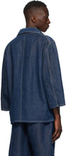 Gucci Blue Denim Stone Wash Jacket