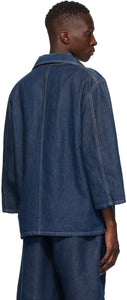 Gucci Blue Denim Stone Wash Jacket