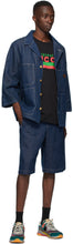 Gucci Blue Denim Stone Wash Jacket