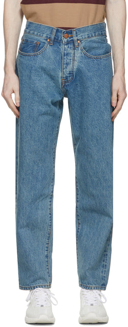 Han Kjobenhavn Blue Drop Crotch Jeans - Han Kjobenhavn Blue Drop JEAN JEAN - 한 Kjobenhavn 블루 드롭 가랑이 청바지