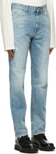 Gucci Blue Eco Bleached Organic Jeans