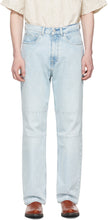 Our Legacy Blue Extended Third Cut Jeans - Notre jean troisième coupe prolongée de bleu hérité - 우리의 유산 청색은 셋째 컷 청바지를 확장했습니다