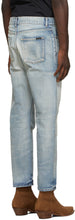 Saint Laurent Blue High-Rise 70s Jeans