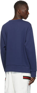 Gucci Blue Interlocking G Crewneck Sweatshirt