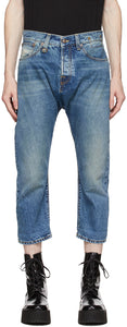 R13 Blue Jonah Drop Jeans - R13 Blue Jonah Drop jeans - R13 블루 요나 드롭 청바지