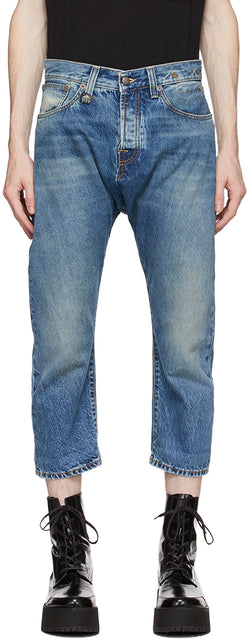 R13 Blue Jonah Drop Jeans - R13 Blue Jonah Drop jeans - R13 블루 요나 드롭 청바지