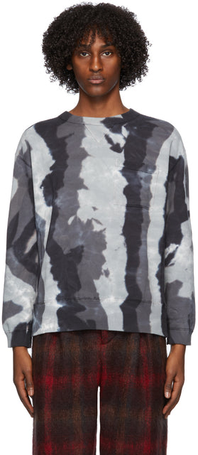 Nicholas Daley Blue Jumper Sweatshirt - Sweat-shirt de Jumper Blue Nicholas Daley - Nicholas Daley Blue 점퍼 스웨터