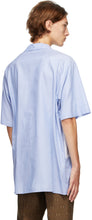 Gucci Blue Oversized Bowling Shirt