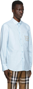 Burberry Blue Oxford Cadford Classic Shirt