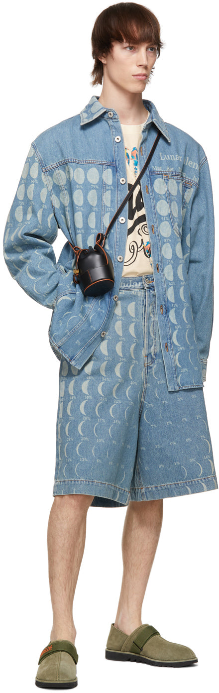 Loewe Blue Paula's Ibiza Chambray Moon Calendar Shirt