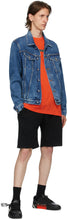 Off-White Blue Pivot Denim Jacket