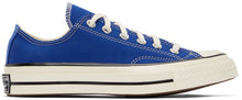 Converse Blue Seasonal Color Chuck 70 OX Sneakers - Converse Bleu Couleur Saisonniers Chuck 70 Baskets Ox - 대화 푸른 계절 색 척 척 70 ox sneakers.