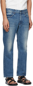 Tanaka Blue Slim Crop Jeans
