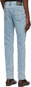 Gucci Blue Stone Bleach Regular Fit Jeans