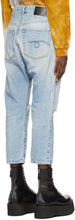 R13 Blue Tailored Drop Jeans