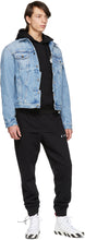 Off-White Blue Twisted Denim Jacket