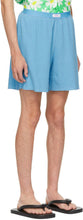 ERL Blue Waffle Shorts