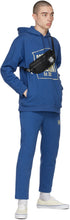 Opening Ceremony Blue Warped Logo Lounge Pants