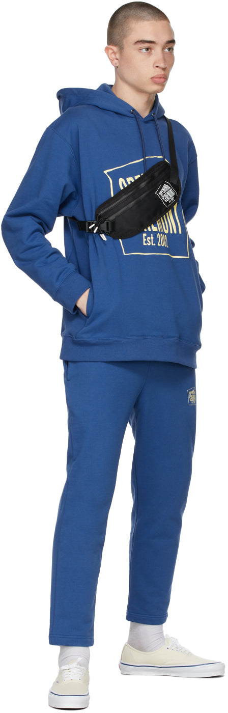Opening Ceremony Blue Warped Logo Lounge Pants