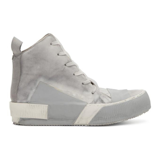 Boris Bidjan Saberi Grey Bamba 1 Sneakers