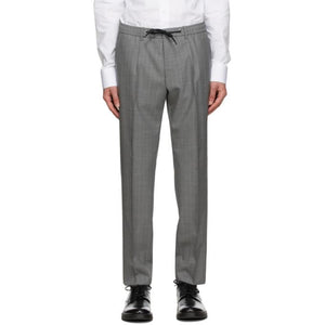 Boss Grey Pinstripe Bardon Trousers