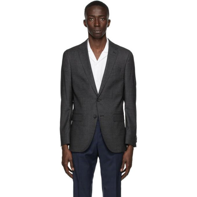 Boss Grey Wool Novan6 Blazer