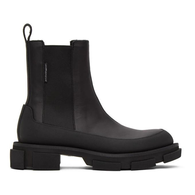 both Black Gao Chelsea Boots