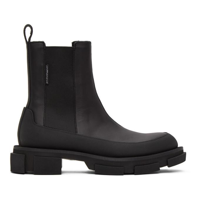 both Black Gao Chelsea Boots