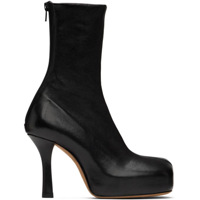 Bottega Veneta Black Nappa The Bold Boots