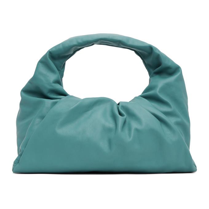 Bottega Veneta Blue Small Shoulder Pouch Bag
