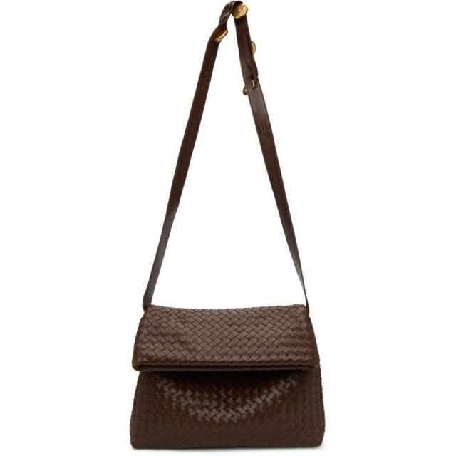 Bottega Veneta Brown Large The Fold Bag