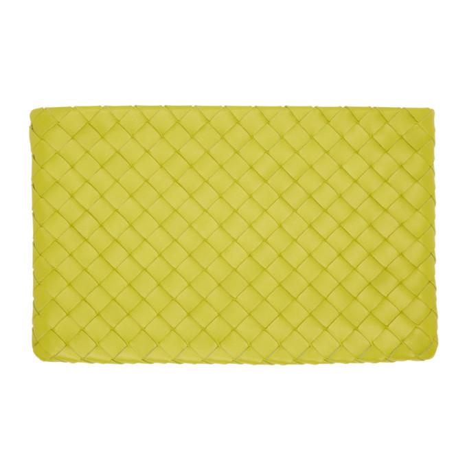 Bottega Veneta Green Large Intrecciato Pouch