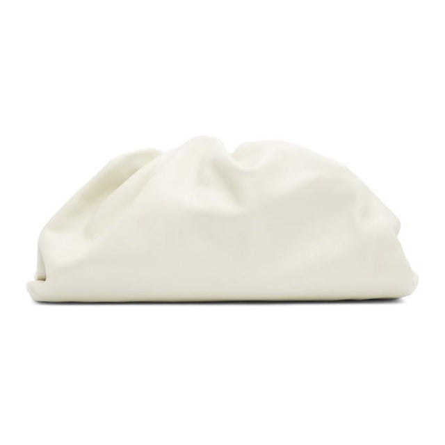 Bottega Veneta Off-White The Pouch Clutch