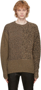 John Elliott Brown Cashmere Mixed Sweater - John Elliott Brown Cashmere Sweater mixte - 존 엘리엇 브라운 캐시미어 혼합 스웨터