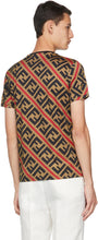 Fendi Brown 'Forever Fendi' T-Shirt